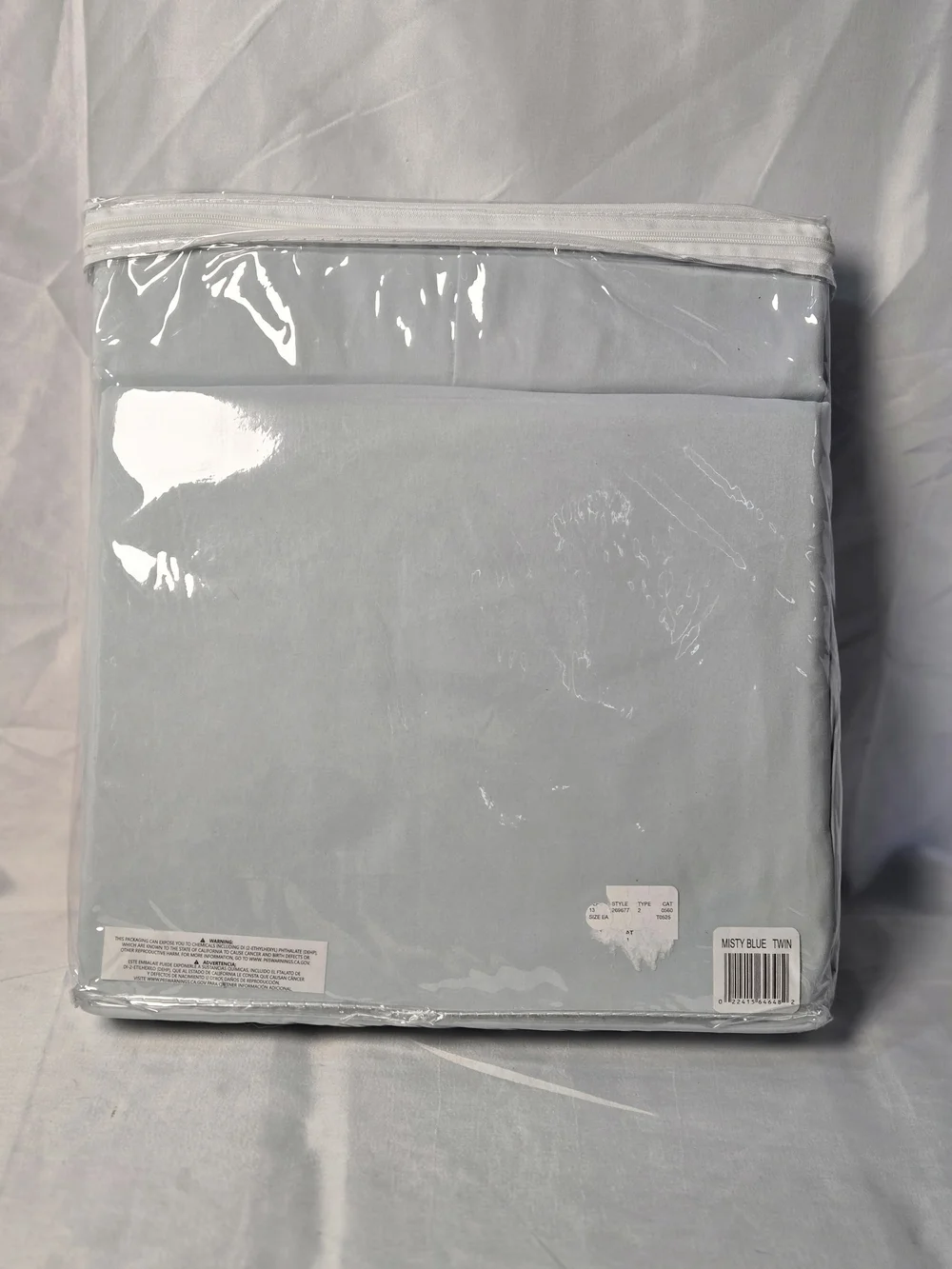Sealy Platinum Cool & Clean 4-Piece Sheet Set - Light Blue